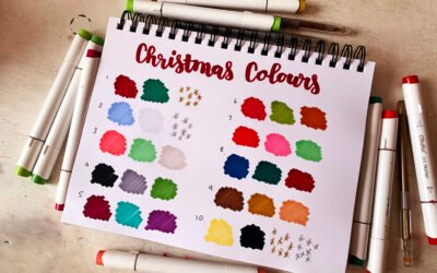 Color Palette Ideas for Stunning Christmas Coloring Pages